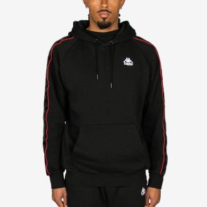 222 Banda Madison 2 Hoodie - Black Red Racing White