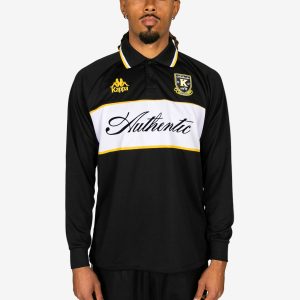 Authentic Odran Long Sleeve Jersey - Black Yellow Spectra White